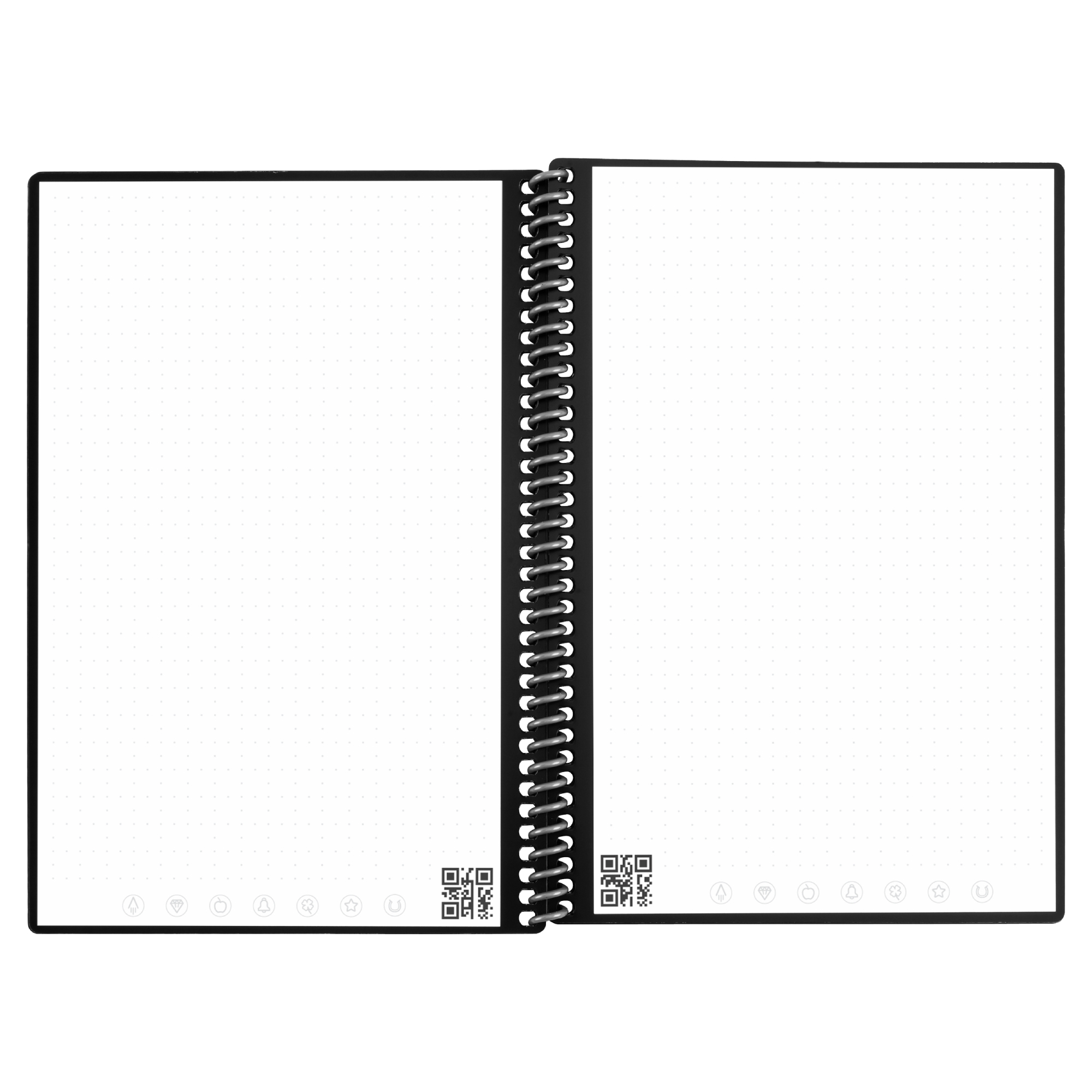Carnet connecté publicitaire A5 Rocketbook® Core Bleu marine